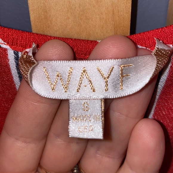 Red Wayf wrap dress - Picture 4 of 4